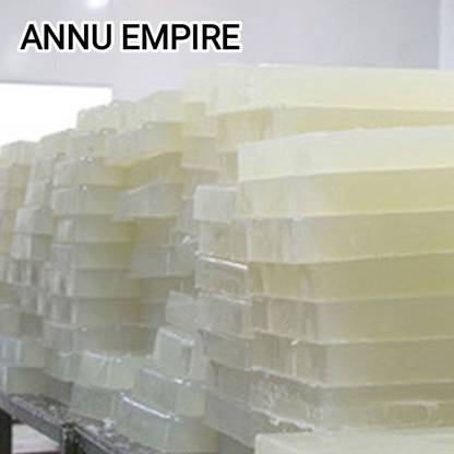 ANNU Clear Melt &Pour Glycerine Soap Base, Ultra Clear Premium Best Soap Base 5kg
