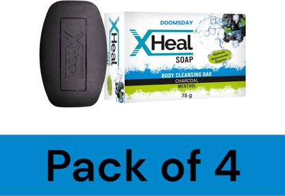 DOOMSDAY xheal soap skin cleansing charcoal soap for all skin type
