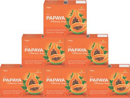 MORVIN INDIA PAPAYA SOAP-Skin Whitening Soap