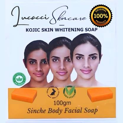 Lucacci Skincare Sinche Body Whitening Soap for Women & Men (100 g)