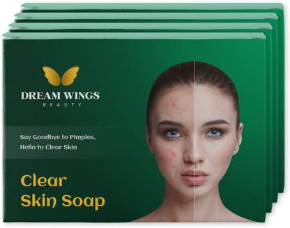 Dream Wings Beauty Clear Skin Soap | Bathing Soap | Tan Removal Soap | Men & Women for Glowing Skin