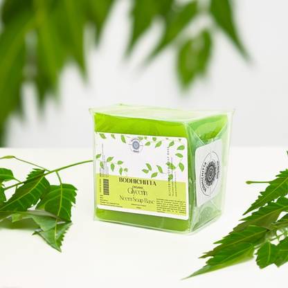 Bodhichitta Paraben, Sulphate Free Neem Glycerin Soap Base Melt & Pour 100% Pure & Natural