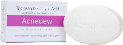 Acnedew Antiacne & Antipimple Soap | Aloe & Salicylic Acid (75 gm - Pack of 2)