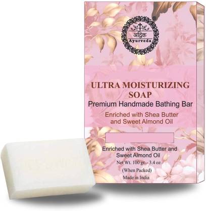 Advik Ayurveda Ultra Moisturizing Goat Milk Soap for Dry Skin (Pack3)