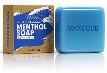 MANCODE Refreshing Cool Menthol Soap, 125gm