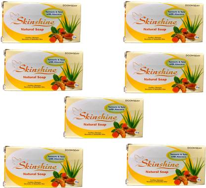 DOOMSDAY skinshine natural soap purifies, cleanses, nourishes skin