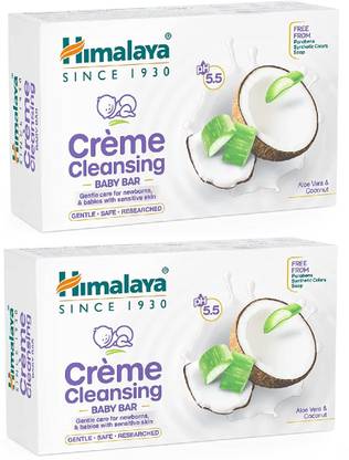 HIMALAYA Crme Cleansing Baby Bar With pH 5.5 Suitable for Sensitive Skin