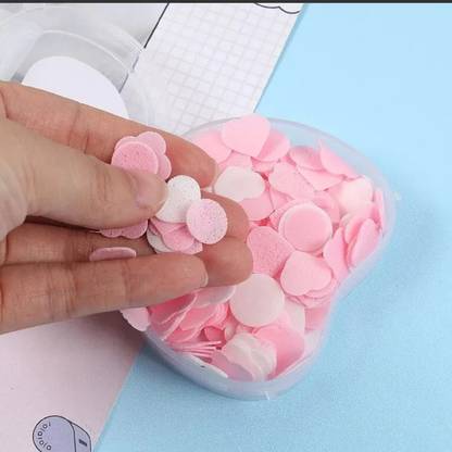 FRAILENO Travel Soft Paper Soap Flower Design