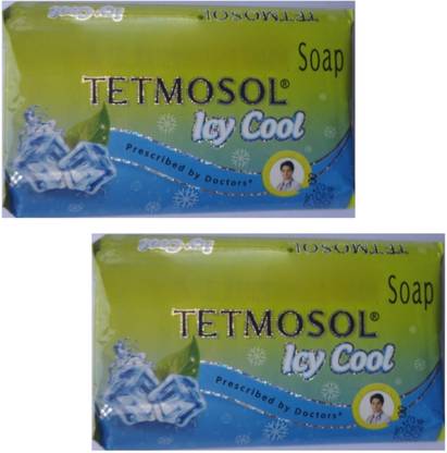 Tetmosol Soap Keep Skin Icy cool itching soap pack 2