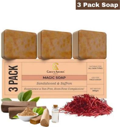 GreenAroma Essential magic soap tan removal soapDeep Cleansing