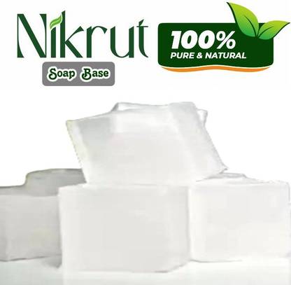 Nikrut Organic Transparent Glycerine Melt and Pour Soap Base (500 gm)