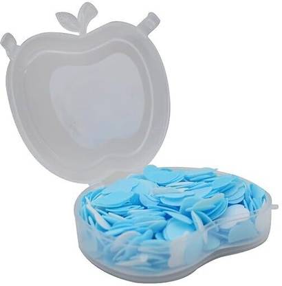 eiliaz Apple Shape Portable Disposable Paper Soap ( 2 IN PACK)