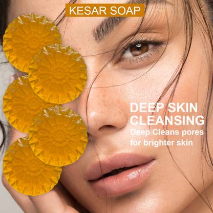 Nainital Sesame Symphony Kesar Bath Soap (100GM) (PACK OF 5)