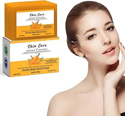 Bodhichitta Sinche Body Facial Soap Gentle Care for Radiant Skin 100gm