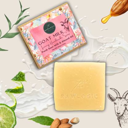 The RAWLOGIC Fresh Goat Milk Handmade Soap