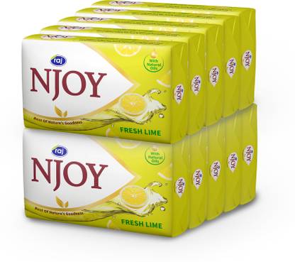 RAJ NJOY Fresh Lime Bathing Soap