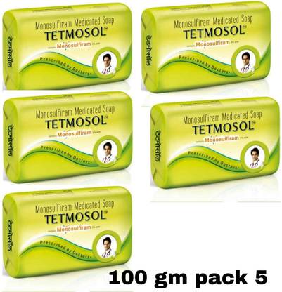 Tetmosol Soap keep skin Infection away Pack 5