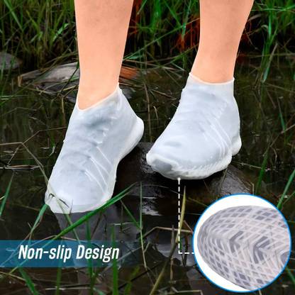 GARIHC ENTERPRISE Non-Slip Waterproof Shoe Covers Reusable Silicone Cover(Medium)