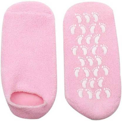 CITYCART Moisturizing Gel Socks with Aloe Vera, Jojoba Seed Oil, Olive Oil, Vitamin E, Pack of 2