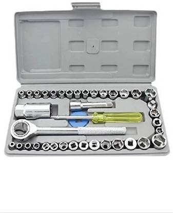 Niavaa 1 Set of 40 Pieces Multipurpose Tool Kit Socket Set