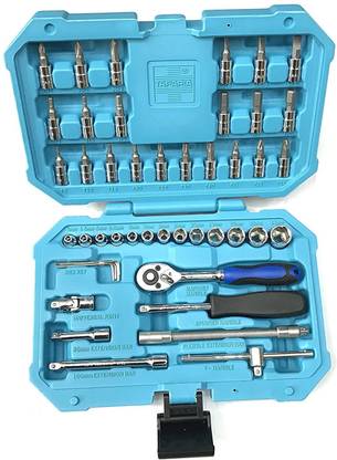 TAPARIA SA46 1/4" Sq Dr 46pc SMALL Socket Set