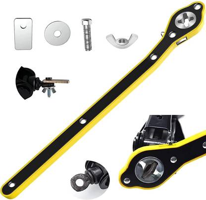 DHARU Car Labor-Saving Jack Ratchet Wrench Alloy Steel Long Handle Car Labor-Saving Socket Set