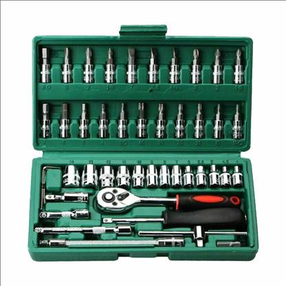 Oaykay 1/4" Drive Socket Set with S2 Bits Socket Set