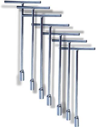 Jiya S1226 STEEL T SPANNER - 8MM, 10MM, 11MM, 12MM, 13MM, 14MM, 15MM I EASY TO USE. Socket Set