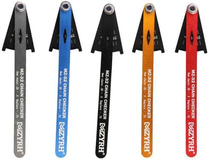 Calandis Bike Chain Wear Indicator Chain Gauge Repair Checker Stretched Tools Red Socket Set
