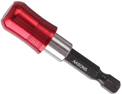 AASONS AASONS 60mm 1/4 Inch Hex Shank Magnetic Screwdriver Bit Holder, Socket Set