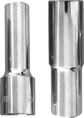 4MECH 13mm + 21mm Hex Long Chrome Vanadium Steel, 1/2" Sq. Dr. 13mm + 21mm Hex Long Chrome Vanadium Steel, 1/2" Sq. Dr. Single Sided Combination Wrench