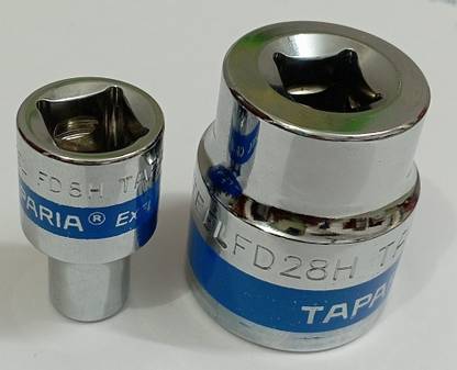 TAPARIA 1/2" Square Drive Flank Drive GOTI 8MM & 28MM Socket Set