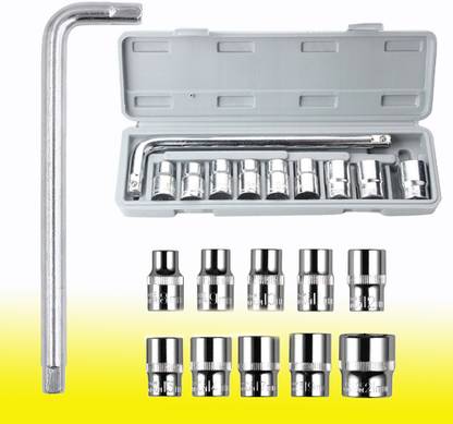 MLD 1/2 Socket Set/Tool Box/Goti Pana for Automobiles/Bike/Car Repair/Home DIY Use Socket Set