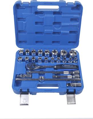 EASTMAN EastMan ProDrive 24-Piece Socket Wrench Set Socket Set