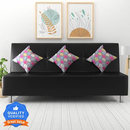 Flipkart Perfect Homes Casper 3 Seater Single Solid Wood Fold Out Sofa Cum Bed