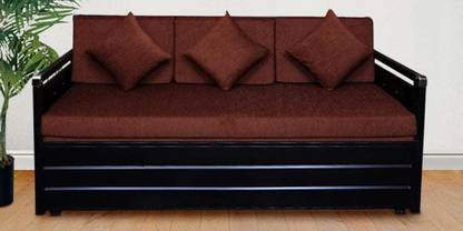 Lakecity group MACOW 6X5 3 Seater Double Metal Pull Out Sofa Cum Bed