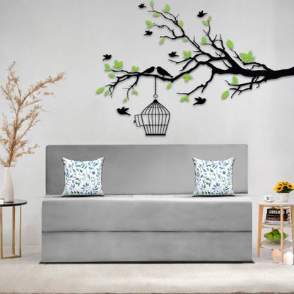 Casaliving Mapron 2 Seater Double Foam Fold Out Sofa Cum Bed