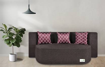 Friends Fit Life Fashion Life-47 X 72X 14 Comfort for All with 3 Seater Double Foam Fold Out Sofa Cum Bed