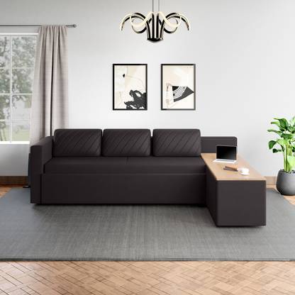 Godrej Interio Attix 3 Seater Double Pull Out Sofa Cum Bed