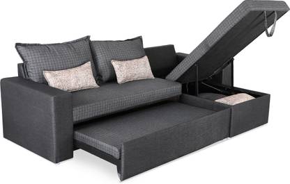 Sofame Rio 3 Seater Double Foam Pull Out Sofa Cum Bed