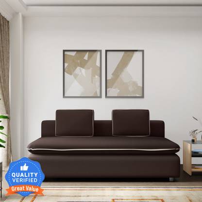 Godrej Interio Windsor 2 Seater Double Metal Pull Out Sofa Cum Bed