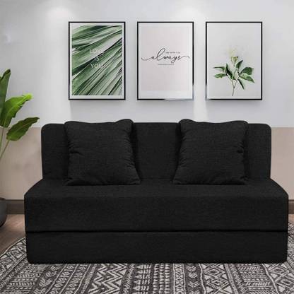 Soo Jaoo Premium Sofa Cum Bed 2 Seater Single Foam Fold Out Sofa Cum Bed