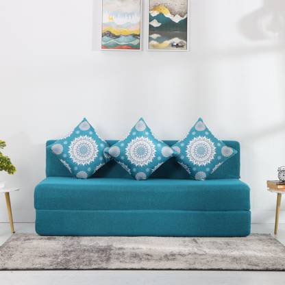 Solis Primus-comfort for all 3 Seater Double Foam Fold Out Sofa Cum Bed