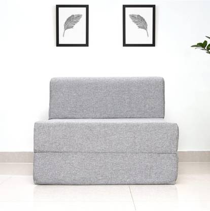 BHARATRAJ (6X5) 3 Seater Double Foam Fold Out Sofa Cum Bed