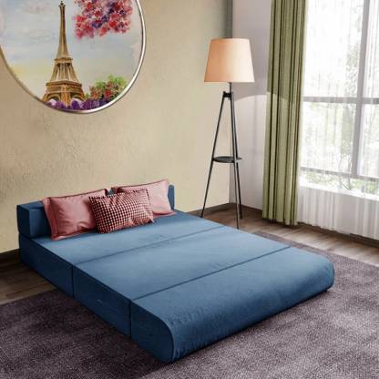 Dr Smith 3X6-Feet Foldable Sofa Bed 8 inch Single EPE Foam Mattress