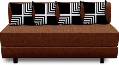 Flipkart Perfect Homes 6X6 - Feet 4 Seater Double Foam Fold Out Sofa Cum Bed