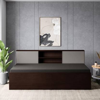 Godrej Interio Diwan Bed 3 Seater Double Engineered Wood Pull Out Sofa Cum Bed