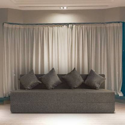 फ्रेश अप Sofa cum Bed 72x72x7 Inches डबल फोम सोफा कम बेड