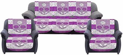 CASA FURNISHING SP-SUN-10-VIOLET SP-SUN-10-VIOLET Sofa Fabric