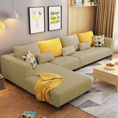 Casaliving Minta Fabric 6 Seater  Sofa